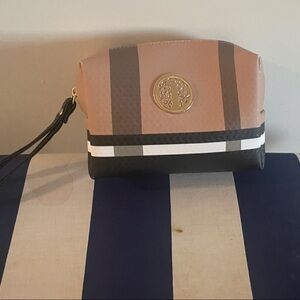 Elegant Tan and Black Women's Bag